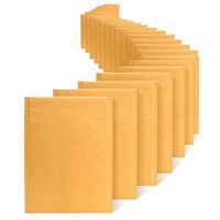 Fuxury Fu Global Kraft Bubble Mailers #5 Bubble Envelopes 10.5x16 Inch Padded Envelopes 25pcs