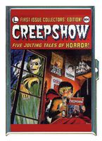 Creepshow Horror Skeleton Pulp Double-Sided Cigarette Case, ID Holder, Wallet with RFID Theft Protection