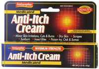 Medicated Max Strength Anti-Itch Cream - 3 tube pack - 1.5 oz tube
