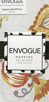 ENVOGUE Autumn Pumpkin Vines Napkins, Set of Four