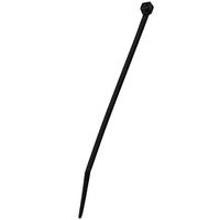 NavePoint 8 Inch Nylon UV Resistant Cable Wire Zip Tie 120 lbs - Black 1000 Pack Lot Pcs Qty