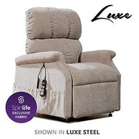 Golden Technologies Comforter PR-505 Infinite Position Zero Gravity Lift Chair Recliner, Luxe Steele, Medium Extra Wide