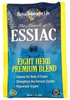 Essiac Tea, Eight Herb Upgraded Formula, Certified Organic Essiac, Certified by QAI, San Diego, Four 1 Oz. Packets Makes 4 One Quart Bottles (1 Gal.) Essiac Tea!, 30 Day Supply!