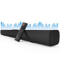 DBPOWER Soundbar 29 inch Wired and Wireless Home Theater Bluetooth TV Speaker with 3D Stereo Surround Sound for TV/PC/Smartphone, Remote Controlled & Wall-mountable【Upgraded Version】