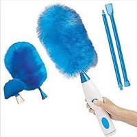 LCYCN Electric Spin Duster 360 ° Hurricane Spin Electric Duster Motorized Dust Feather Duster Brush (Batteries Not Included)
