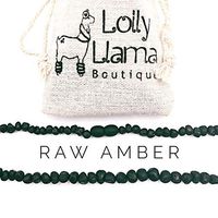 Adult Raw Baroque Baltic Amber Necklace - All Natural Pain Relief for Adults to Help Migraines, Sinus, Arthritis and More! Dark Cherry (18 Inches)