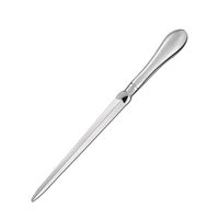 Letter Opener Metal Envelope Opener Knife, Paul Revere Paper Cutting Knife, Nickel Plated, 9 Inches Silvery