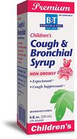 Boericke & Tafel Children's Cough & Bronchial Syrup, Cough Suppressant & Expectorant, Non-Drowsy, Homeopathic, Cherry Flavor, 8 Ounce