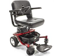Golden Technologies - LiteRider Envy - Compact Power Chair - Red