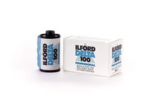 Ilford 1780624 Delta 100 Professional Black-and-White Film, ISO 100, 35mm 36-Exposure
