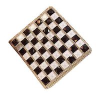 Black Temptation [A] Ladies Rhinestones Cigarette Case Women Cigar Box Cigarette Holder #01