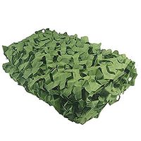 Woodland Camo Netting, MELIIO Woodland Camo Net 13ftx16.4ft (4mx5m) Camping Military Hunting Shooting Sunscreen Nets Hide jungle Camouflage net for Blind Watching Decor Sunshade etc