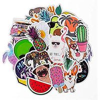 Stickers for Water Bottles Big 30-Pack Cute,Waterproof,Aesthetic,Trendy Stickers for Teens,Girls Perfect for Waterbottle,Laptop,Phone,Travel Extra Durable 100% Vinyl