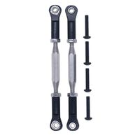 2PCS Aluminum Adjustable Turnbuckles Camber Toe Link for Traxxas 5539 Hop Up Parts 1/10 Slash 4WD