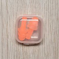 QQERSAI 2 Pair of Earplugs Silicone Ear Plugs Noise Cancelling Comfortable Reusable Earplugs for Sleeping Snoring Swimming and Working Travel