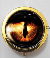 BlackKey Cool Dragon 3-Compartment Decorative Pocket Gift Box Case Organizer for Pill, Color 2 -738