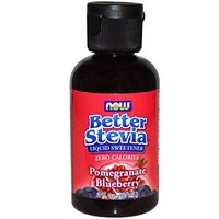 Better Stevia Liquid Sweetener Pomegranate Blueberry, Pomegranate Blueberry 2 fl oz (Pack of 3)
