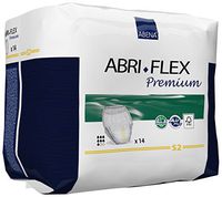 Abena Abri-Flex Premium Protective Underwear, S2, 84 Count (6 Packs of 14)