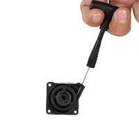 Gbell 1/8 1/10 RC Car Accessories Pull Starter Hex 12mm for 1/8 1/10 Nitro SH18 SH21 Engine HSP Racing Truck Parts (Black)