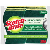 3M Scotch-Brite Heavy-Duty Scrub Sponge 6 ea