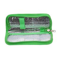 Insulin Bag - Insulin Cooler Travel Case for Diabetic Organize with 2 Colors (Color : Green)