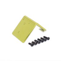 RCAWD 540 Motor Mount Adjustable Alloy for Rc Hobby Model Car 1-12 Wltoys 12428 12423(Green)