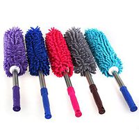 Dutch Brook Long-Reach Washable Chenille Microfiber Duster for Home Office Car Cleaning (Color Randomly)