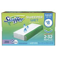 Swiffer Sweeper Wet Refills, Choose Your Scent (64