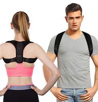 ETERN Improv Posture Corrector Spinal Support - Physical Therapy Posture Brace for Men or Women - Back, Shoulder, and Neck Pain Relief - Spinal Cord Posture Support