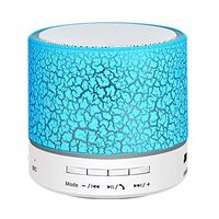 Mini Wireless Portable Bluetooth Speaker With Colorful LED and Build-in Mic Support USB AUX TF Card for iPhone iPod and Android System Equipment Etc
