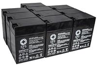 SPS Brand 6V 14 Ah Terminal T1T2 Replacement Battery for Technacell EP129501 (12 Pack)
