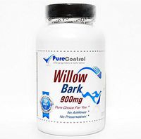Willow Bark 900mg // 200 Capsules // Pure // by PureControl Supplements