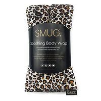SMUG Soothing Body Wrap, Animal Print. Microwavable Wheat Bag Infused with Lavender Oil