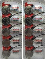 10 Pack Maxell Lithium 3V Batteries Size CR2032
