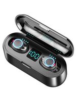 seelive TWS 8D Bluetooth Earbuds Breathing Light Digital Display Touch Wireless Stereo Bluetooth 5.0 Charging Bin Mini Invisible Sports Headphones Dual Microphone 2000 mAh Power Bank Support