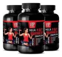 Metabolism Booster for Men - MEGA Fat Burner Complex - 2645MG - Metabolism and Nutrition - 3 Bottles (270 Capsules)