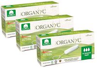 Organyc 100% Organic Cotton Tampon Super, 16 Count(Pack of 3) Total 48