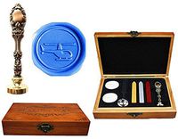 MNYR Helicopter Plane Luxury Wood Box Gold Metal Peacock Wedding Invitations Gift Cards Paper Stationary Envelope Seals Custom Logo Wax Seal Sealing Stamp Wax Sticks Melting Spoon Wood Gift Box Kit