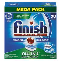 Reckitt Benckiser Powerball Dishwasher Tabs, Fresh Scent, 90/Box (4 Boxes/Carton) - BMC-FSH89729CT