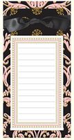 Anna Griffin Black/Pink Foil List Pad (NP238)