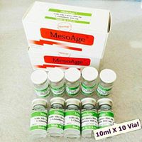 10 ml x 10 Vials Mesoage Gluta + ALA Gluta Accelerates Whitening Formula 600 mg