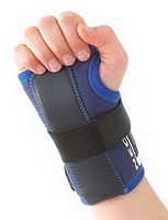 Neo G Wrist Brace for Kids - Stabilized Support for Carpal Tunnel, Juvenile Arthritis, Joint Pain, Tendonitis, Hand Sprains - Adjustable Compression - Class 1 Medical Device - One Size - Left - Blue