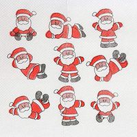 Umitay Tissue Roll Santa Claus Toilet Paper Bathroom Toilet Roll Paper Christmas Supplies Xmas Decor Design Soft Toilet Paper Roll Christmas Items Tissue Roll