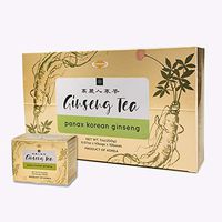 Goryeo Insam Panax Korean Ginseng Tea (10 Bags x 10 Small Boxes)