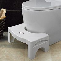 Home-organizer Tech Folding Squatting Stool,Foldable Toilet Stool for Travel, Fits All Toilets, Folds for Easy Storage, Use in Any Bathroom