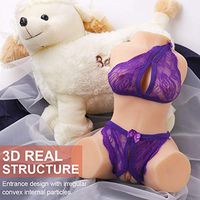 Lifelike Women Structure for Men P-e-n-is/D^i^l-do Massage Smale Realistic Female T^o-rso 3 in 1 Mǎle Ma-stērrbrátórs Toy Sé^x-y Dô-lly for Adult Men Great Gift for Partner