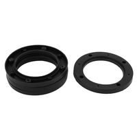 uxcell Car 4 Inch Inner Dia Speaker Spacers 4Pcs Black