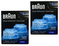 Braun Clean and Renew 4 Pack
