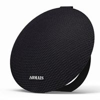 AOMAIS Ball Bluetooth Speakers,Wireless Portable Bluetooth 4.2,15W Superior Sound with DSP,Stereo Pairing for Surround Sound,Waterproof Rating IPX7,for Sports,Travel,Shower,Beach,Party(Black)