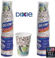 Hot Cups, Paper, 8 Ounce, Coffee Dreams Design, 25/Pack, Made in USA (50, 8 Ounce)